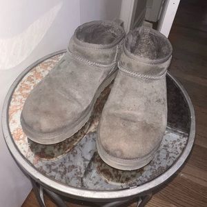 Ultra mini ugg boots size 7